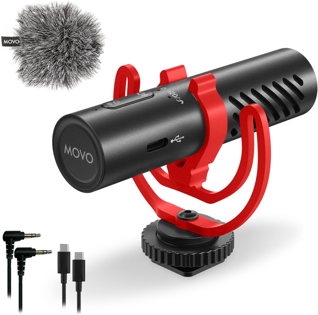 VXR10-AI | AI Powered Shotgun Microphone | Movo