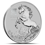 2026 1 oz Australian Platinum Lunar Horse Coin (BU)