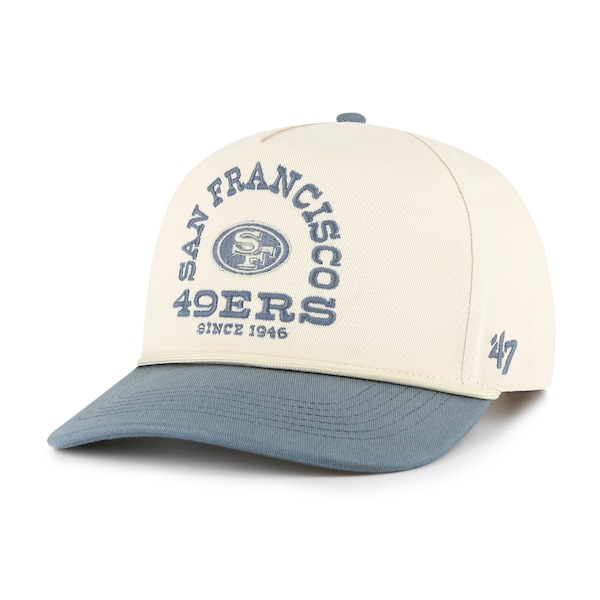 Men's '47 Cream San Francisco 49ers Ranchero Hitch Adjustable Hat