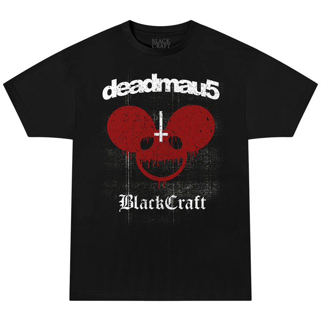 Deadmau5 x Blackcraft Blood Mau5 T-Shirt