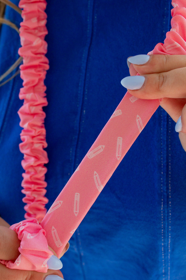 Pink Fresh Page Lanyard