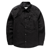 Left Hand Zip Pocket Shirt Black