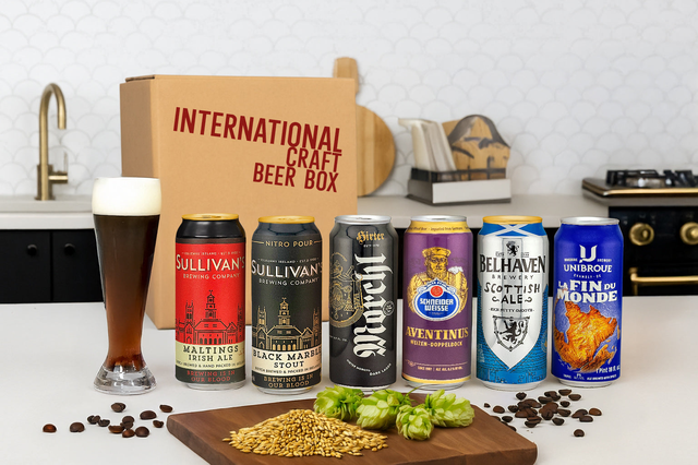International Craft Beer Box - Free Shipping