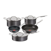 Jamie Oliver by Tefal Cook's Classic 5pc Hard Anodised Induction Cookware Set