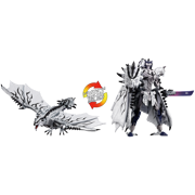 Transformers Takara Tomy Monster Hunter Silver Rathalos Prime