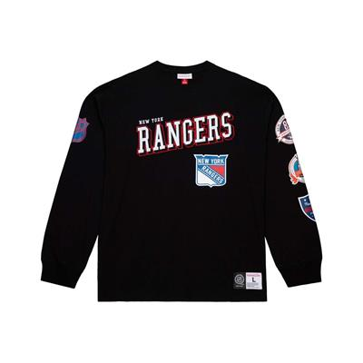 Mitchell & Ness Training Camp Crewneck Sweatshirt - New York Rangers - Adult