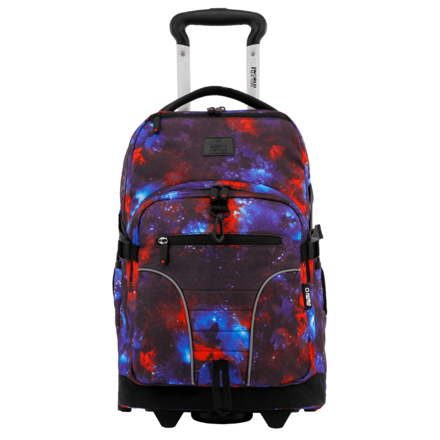 Lunar Multi-Purpose Laptop Rolling Backpack (19.5 Inch) in Galaxy