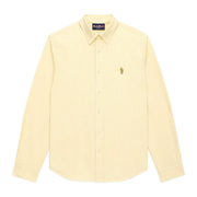 Men's Classic Stripe Winnie-the-Pooh Oxford Shirt Yellow / White University Stripe