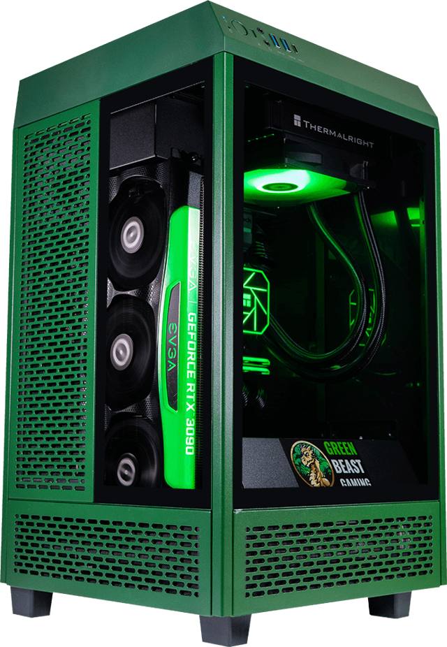 Base Configuration - AMD - Tower 100 Mini - Green