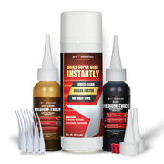 Starbond Knot Filler System (Black • Brown CA Glue • 6 oz Accelerator)
