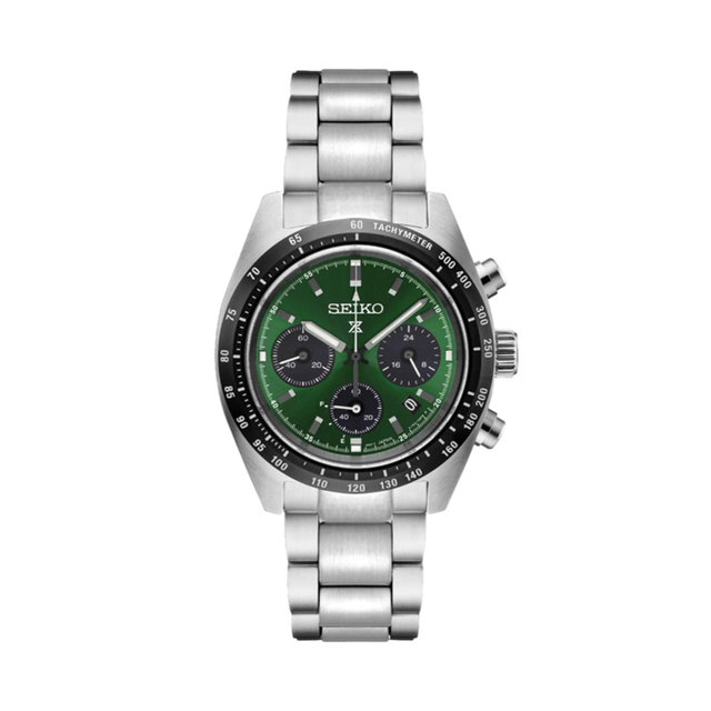 Prospex Speedtimer Solar Chronograph Green Dial SSC933