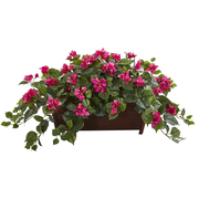 Bougainvillea Artificial Plant in Decorative Planter