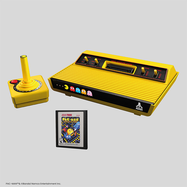 Atari 2600+ PAC-MAN Edition Console & Joystick