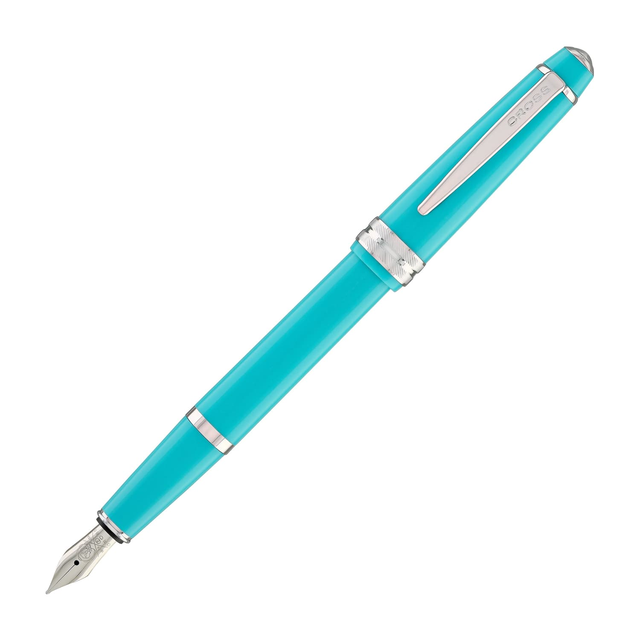 Cross Bailey Light Fountain Pen in Polished Teal Resin