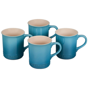 14 Oz Stoneware Mugs Set of 4 - Caribbean