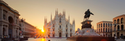 Flights to Milan {price_modifier}starting at **Flights.FromLowestPrice**