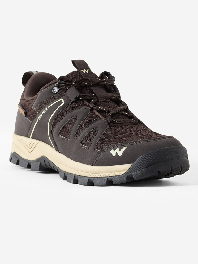 Men HYPAGRIP Sphere 2 Low Ankle Lace Up Outdoor Shoes - Brown