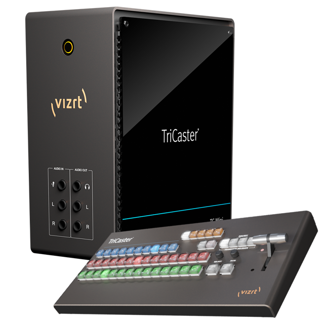 Vizrt TriCaster Mini X with Control Surface Bundle