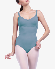 Fancy finishing details leotard