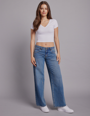 RSQ Womens Low Rise Baggy Jeans