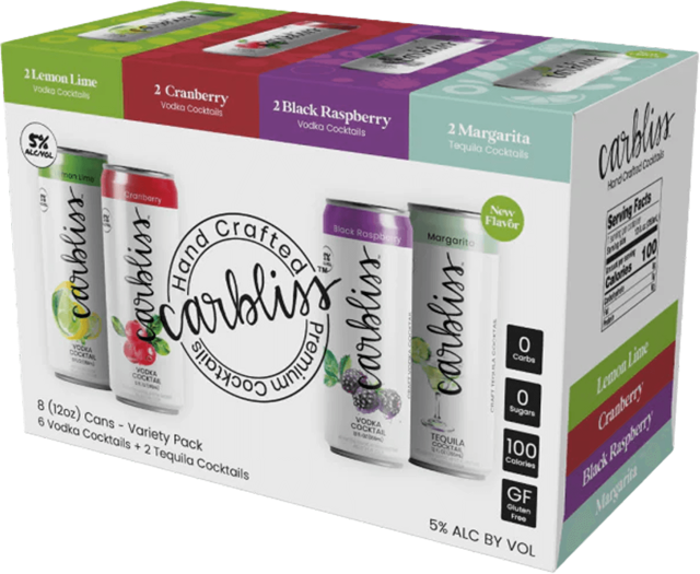 Carbliss Vodka Cocktail Variety Pack