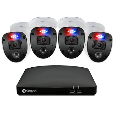 Home 4 Camera 4 Channel 1080p Full HD DVR Security System - SWDVK-446804SL
