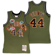 San Antonio Spurs Men's Mitchell and Ness 1977 #44 George Gervin Jersey - Green