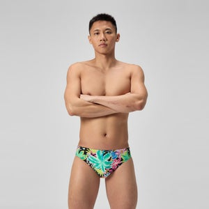 Men's Club Training Printed Brief Green