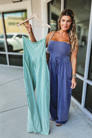 Weekend Stroll Strapless Jumpsuit MORE COLORS