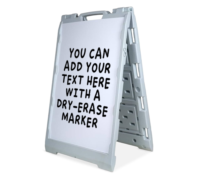 Dry Erase A-Frame