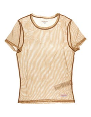Solid mesh t-shirt