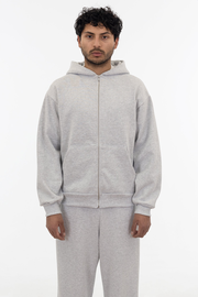 HF10 - Heavy Fleece Zip-Up Hoodie (Piece Dye)