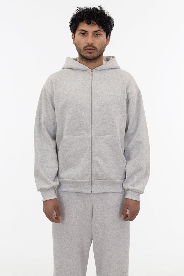 HF10 - Heavy Fleece Zip-Up Hoodie (Piece Dye)
