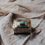 Petite Turquoise Keepsake Box