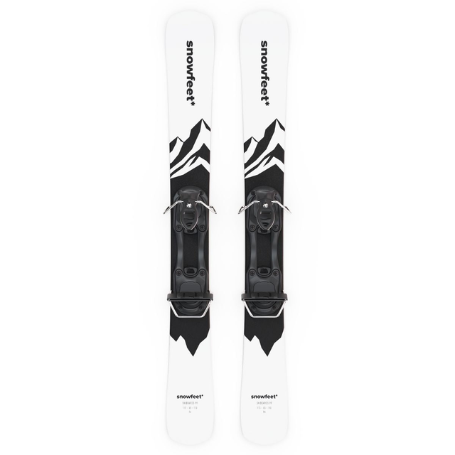 Snowfeet* Skiblades | 99 CM | Snowblades Short Skis