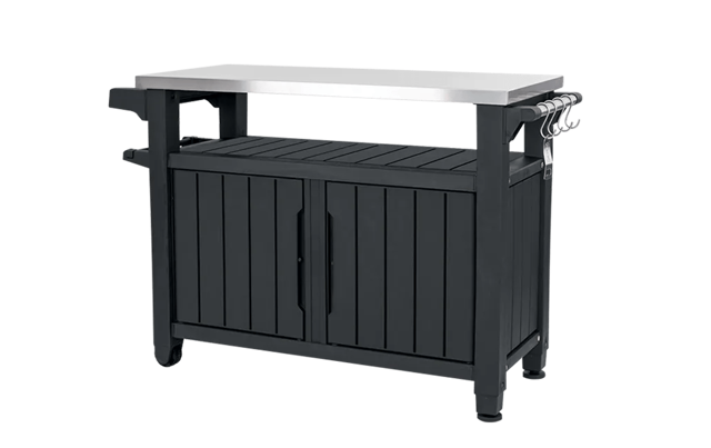Unity XL Outdoor Kitchen Cart with Storage - Graphite