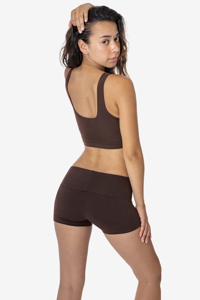 8319GD - Garment Dye Yoga Shorts