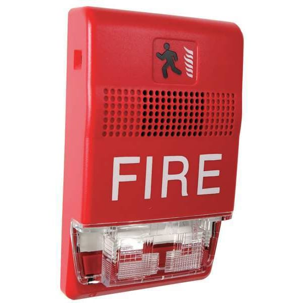 Chime Strobe, Marked Fire, Red
