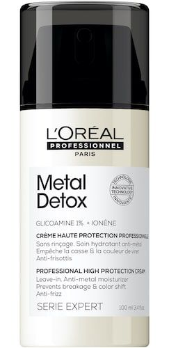 L'Oreal Metal Detox Leave-In Cream 3.4 oz