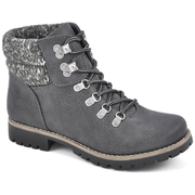 Womens Cliffs by White Mountain Pathfield Fabric Ankle Boots