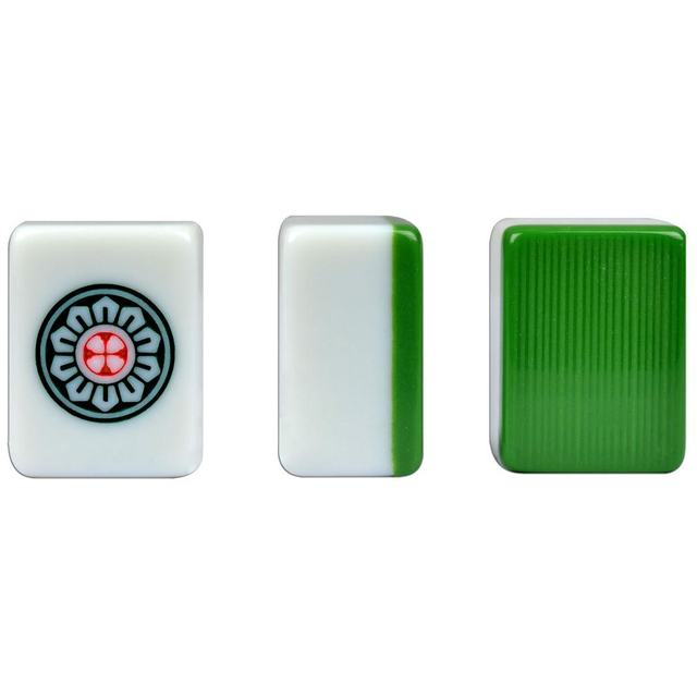 Chinese Mahjong Set of 146 Standard Size 32 Tiles - "Professional Green"