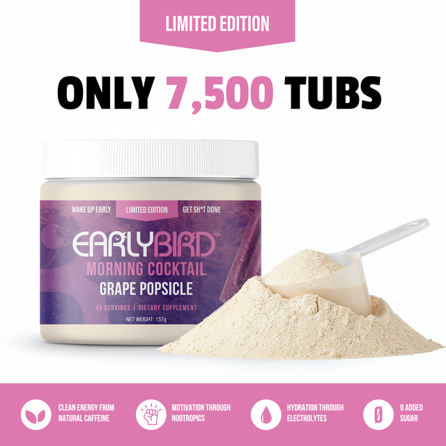 Limited Edition Grape Popsicle Morning Cocktail