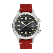 Bradner Black / Leather | Black Dial