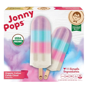 JonnyPops Pops, Dairy Free, Organic, Cotton Candy Cloud