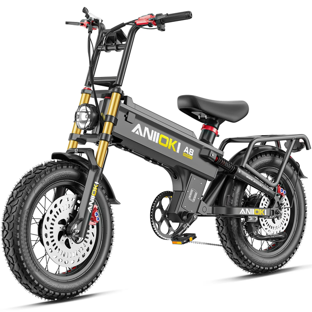 2025 Version A8 Pro Max 52V Dual Motor Ebike