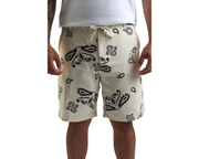 FBRK Paisley Shorts 341-921CRM - Karmaloop