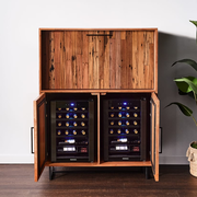 Hideaway Bar Cabinet With Compressor Beverage Center
