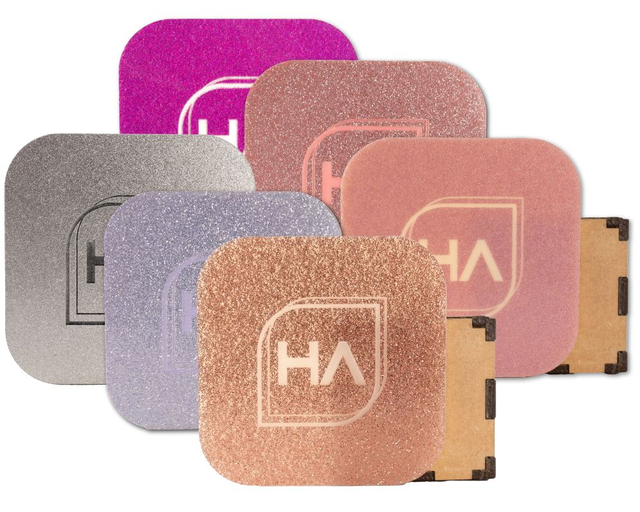 1/8" Glitter Acrylic Bundle, Pretty in Pink Collection | 6 Pack of 12" x 19" Sheets