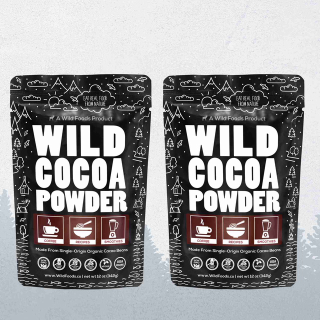 Cocoa Powder, 57 servings - Single-Origin Antioxidant