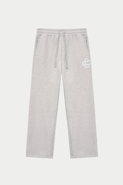 HEAVYWEIGHT EMBLEM APPLIQUE JOGGERS - GREY MARL